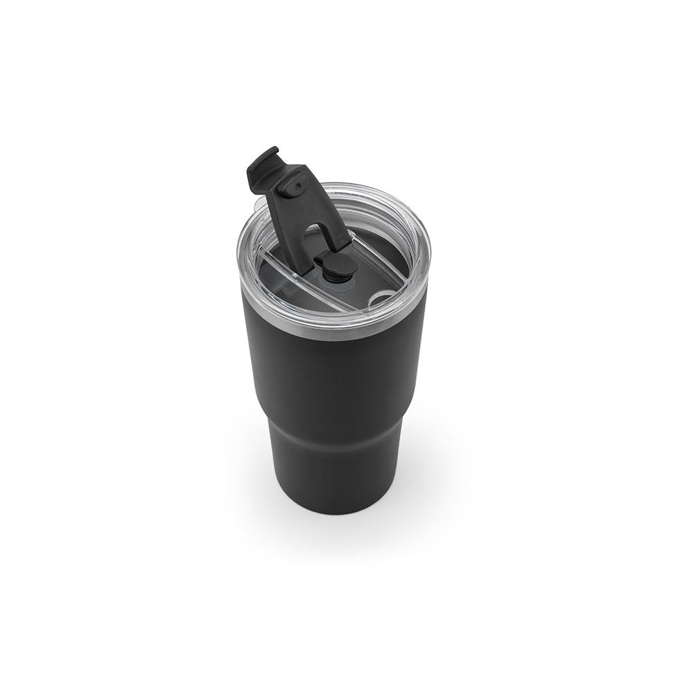 Miniatura: Copo de viagem compacto em aço inox