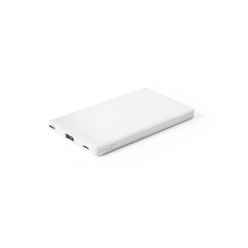 Miniatura: Bateria portátil em ABS 100% reciclado e bateria em lítio com capacidade de 4.00