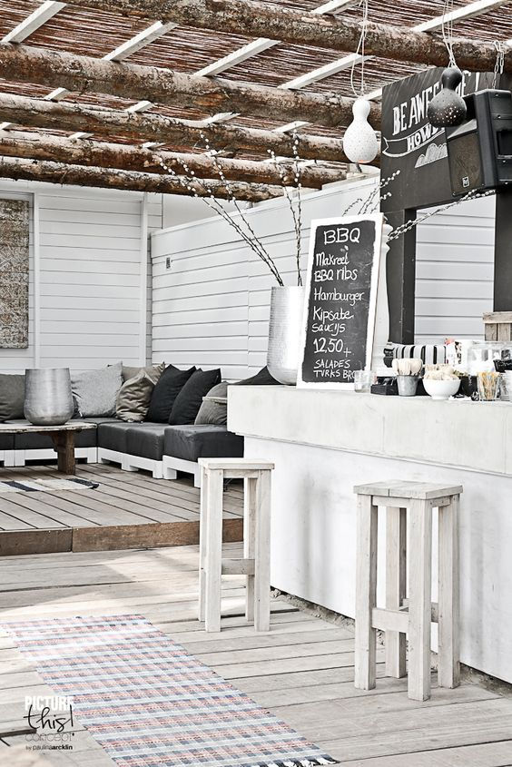 Drink outside if the weather allows