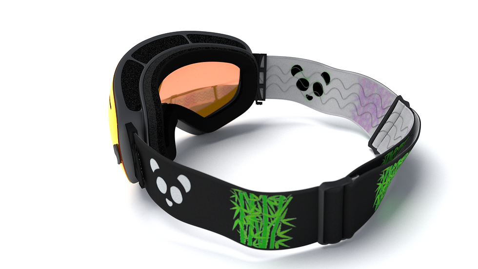 Thumbnail: DIABLO - Black Polarised Ski Goggle + FREE low light lens