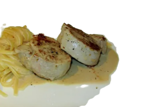 FILET MIGNON DE PORC SAUCE CEPES