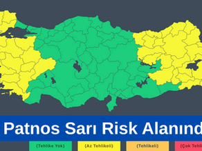 7 Ocak 2026 Çarşamba günü için İçişleri Bakanlığı Duyurdu; Patnos Sarı Risk Alanında
