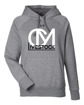 Thumbnail: Under Armour Women's Rival Fleece Hooded Sweatshirt - 1379500