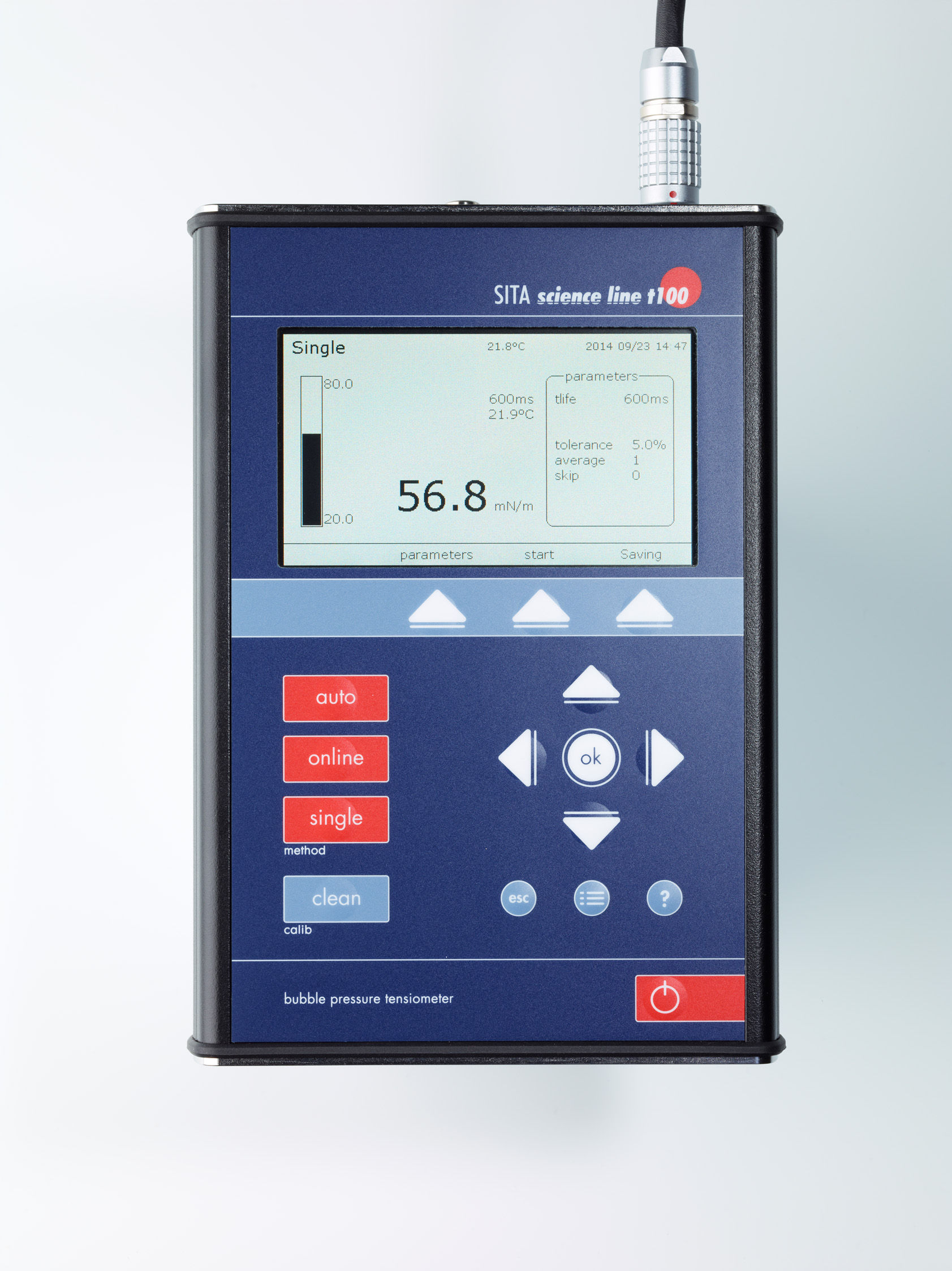 SITA science line t100 (เครื่องตรวจสอบและควบคุมความเข้มข้นของสารลดแรงตึงผิว)