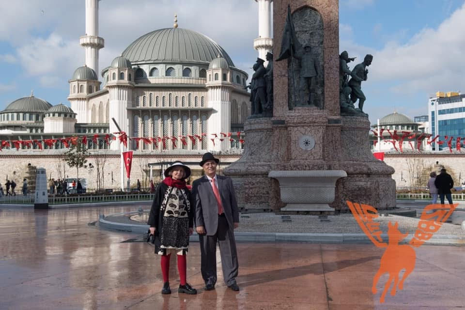 Margarita AI and Ashraf Aboul-Yazid in Istanbul