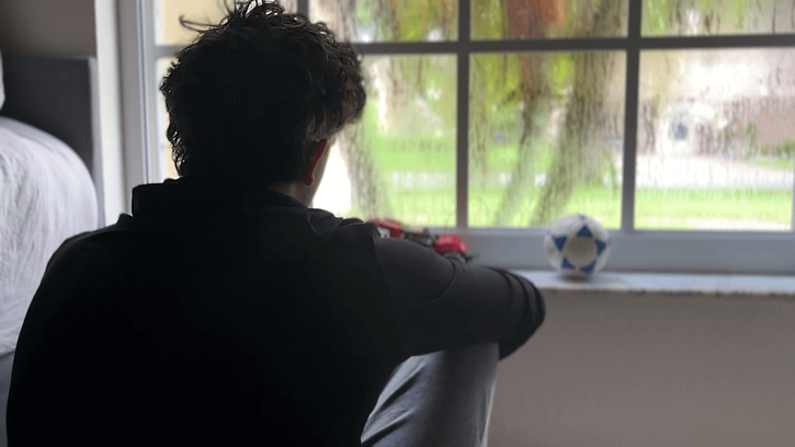 Distressed autistic male in group home