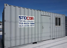 Rent or purchase a 20' office container