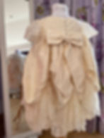 Christening gown back