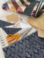 Quilt restoration - vintage fabric