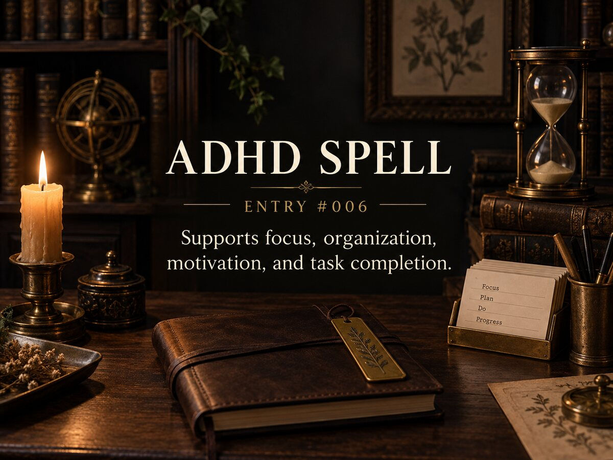 ADHD Spell: Entry #006