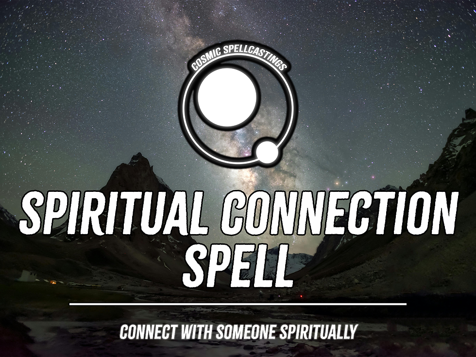 Thumbnail: spiritual connection spell