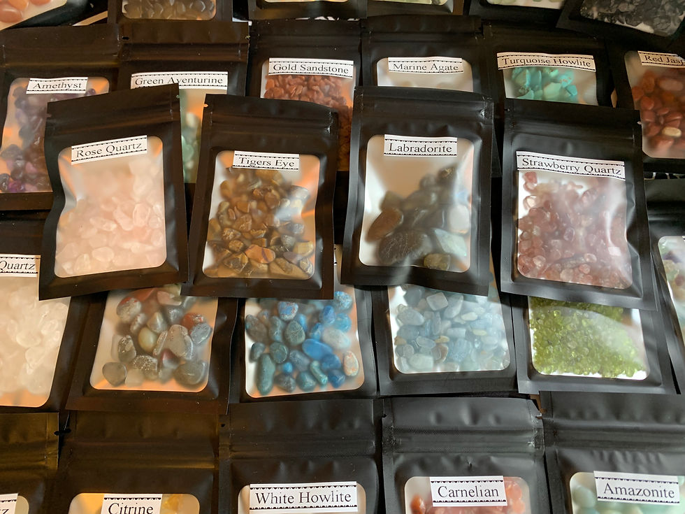 Thumbnail: crystal chip bags individual stones