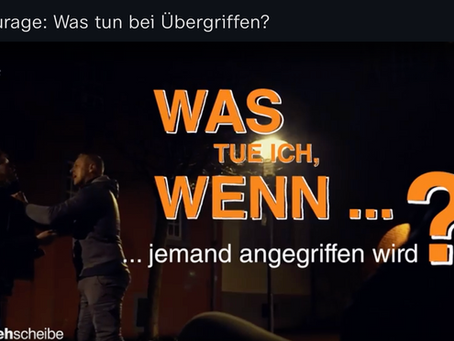 "Zivilcourage: Was tun bei Übergriffen" - train2protect im ZDF