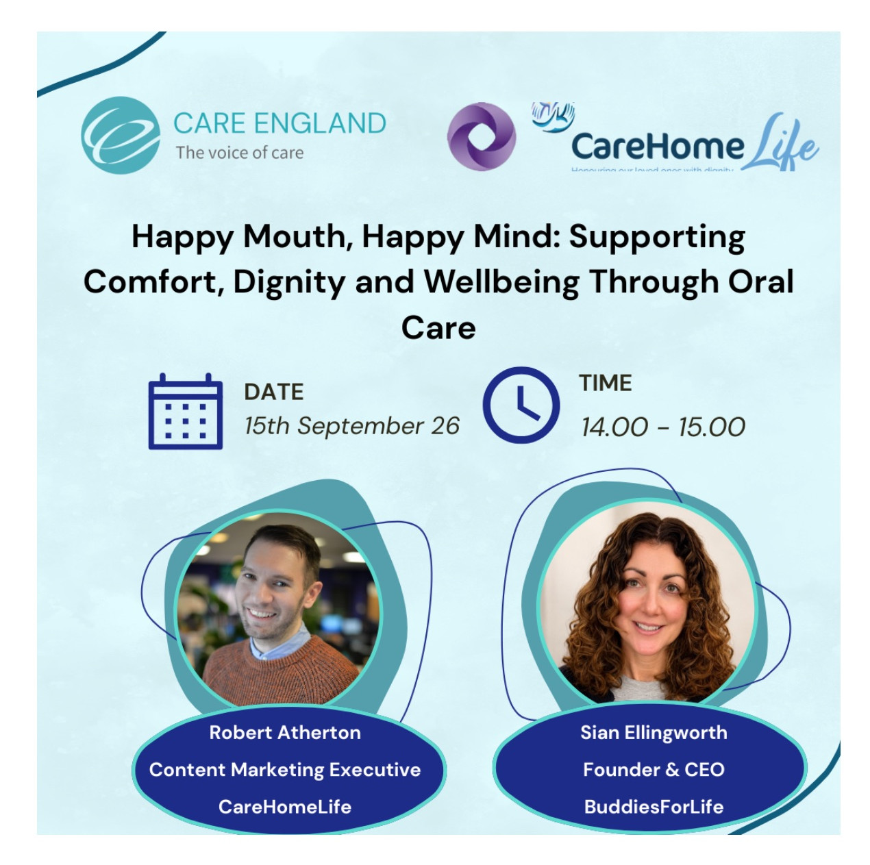 Happy Mouth, Happy Mind Webinar details