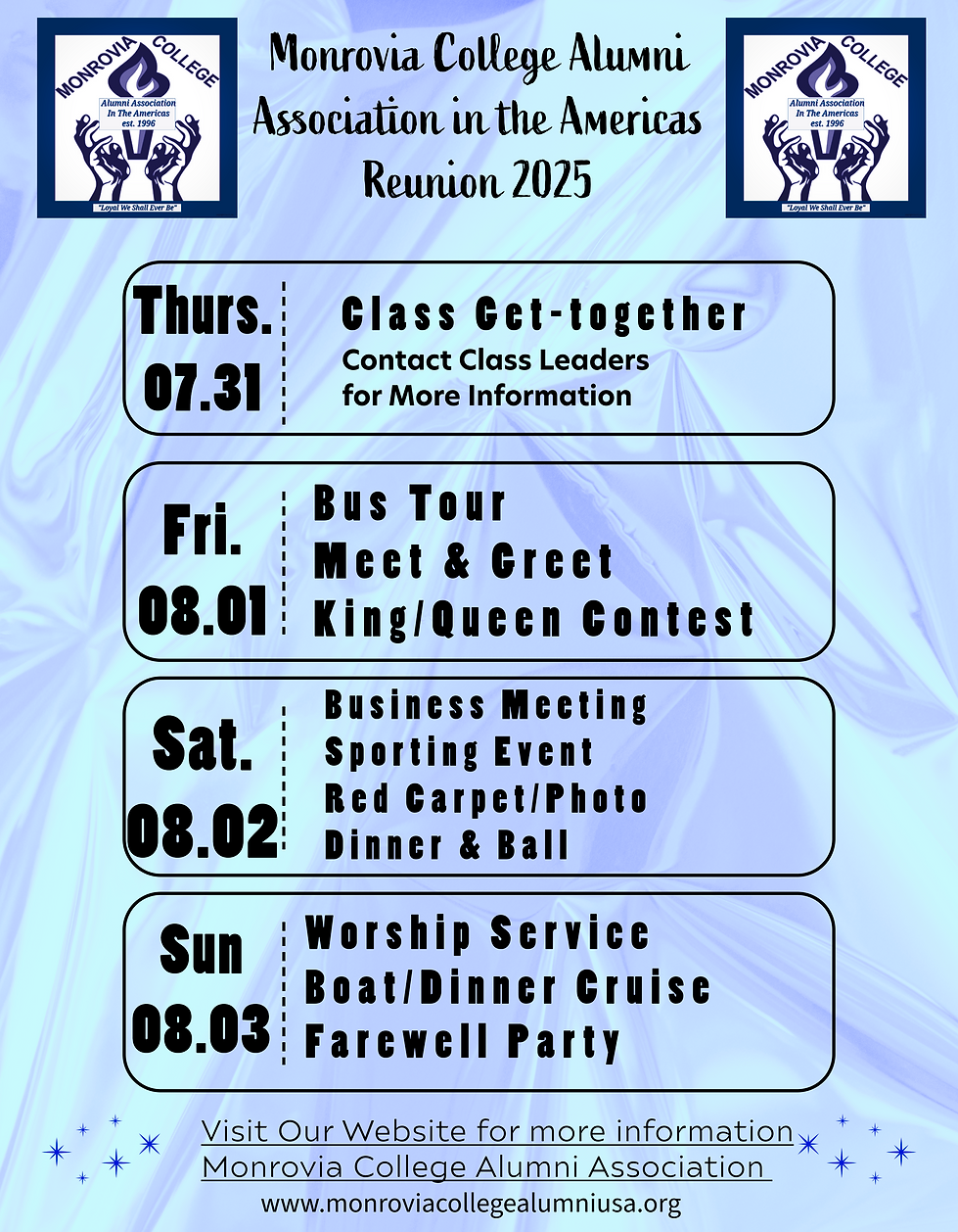 MCAAA Reunion 2025 Calendar of events(2).png