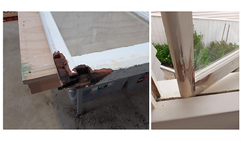 Heratage windown repair using epoxy resins