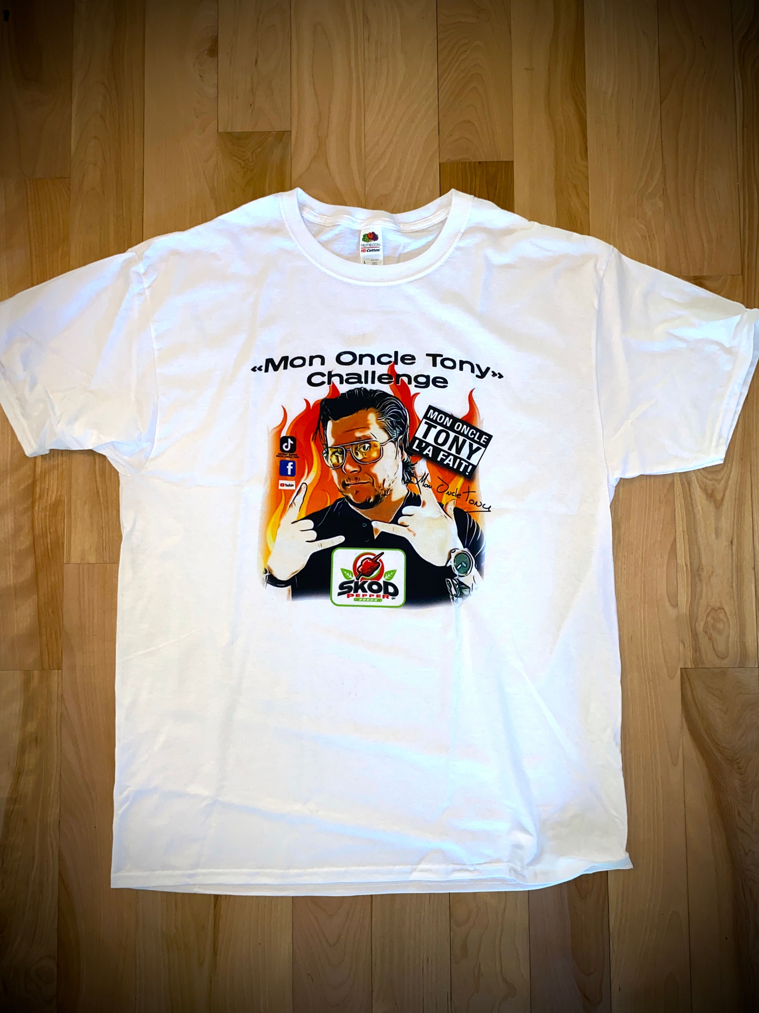 T-Shirt "Mon Oncle Tony Challenge"