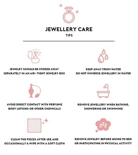 Jewelry Care Instructions