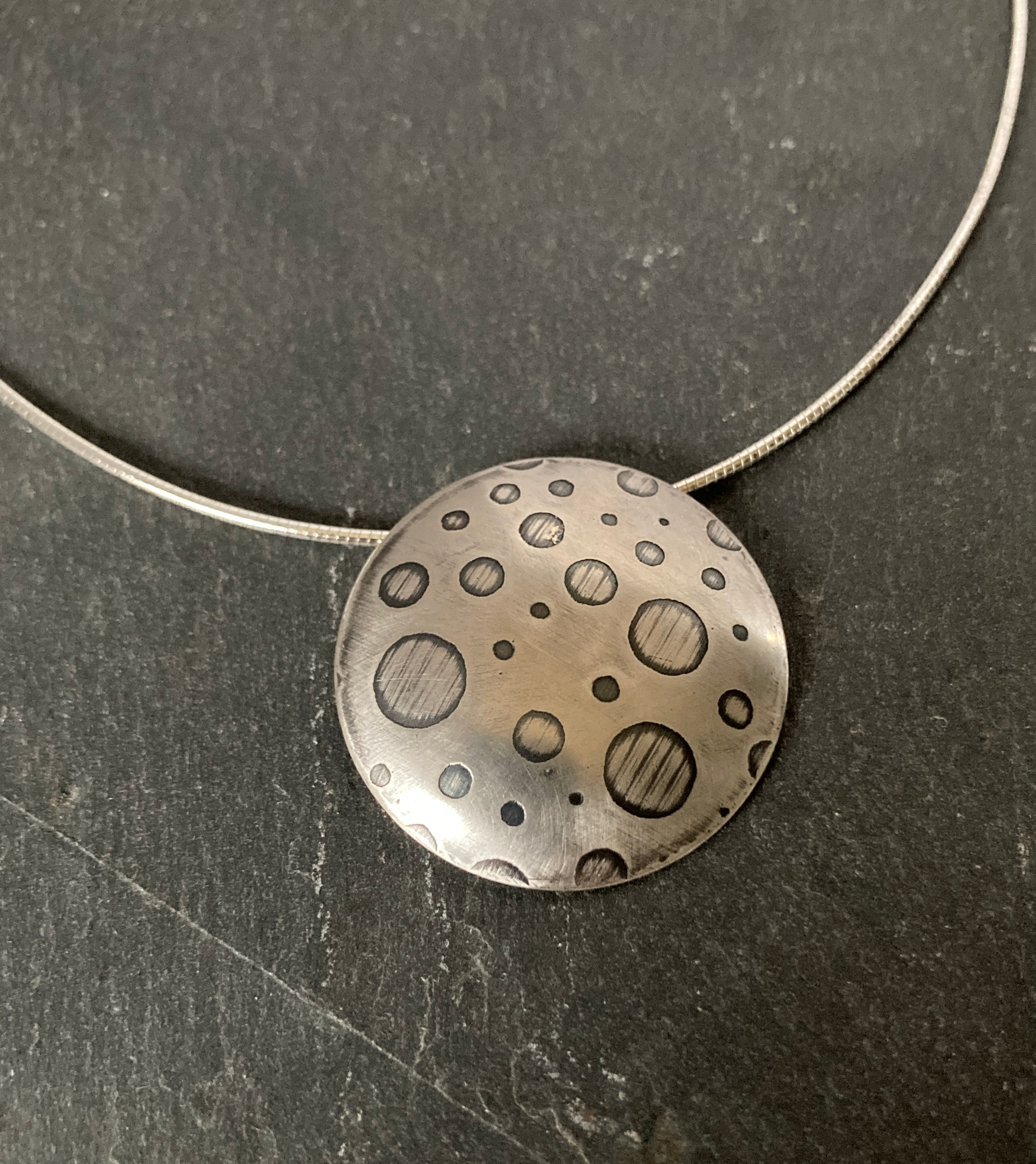 Silver Moon pendant