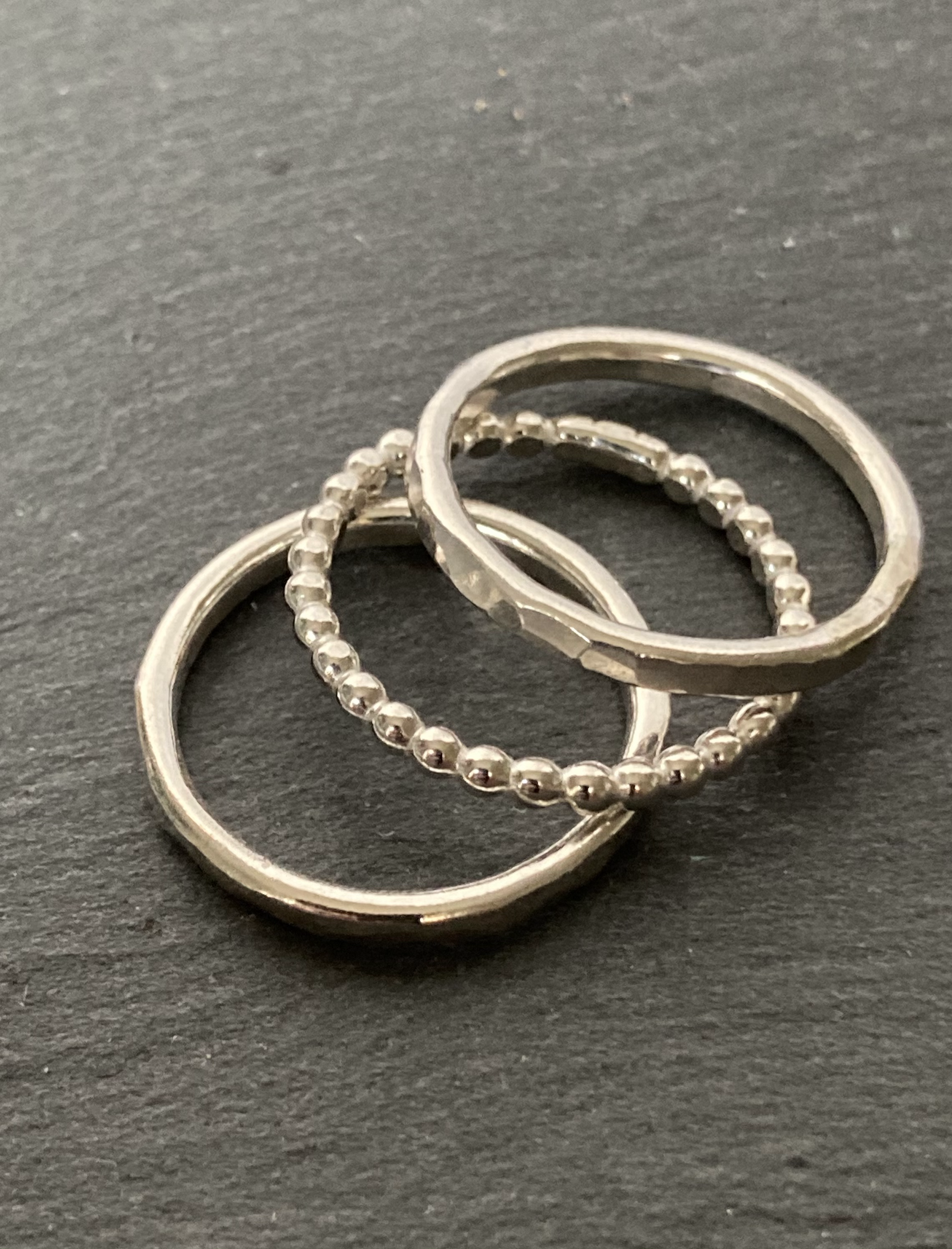 Sterling Silver Stacking Rings