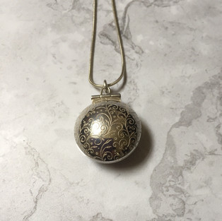 Sterling silver locket