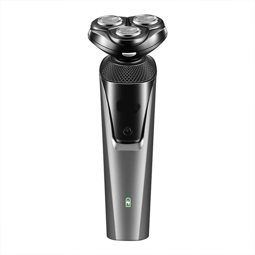Thumbnail: USB Rechargeable 3-In-1 Men's Professional Multi-function Cheek Beard Trimmer Me