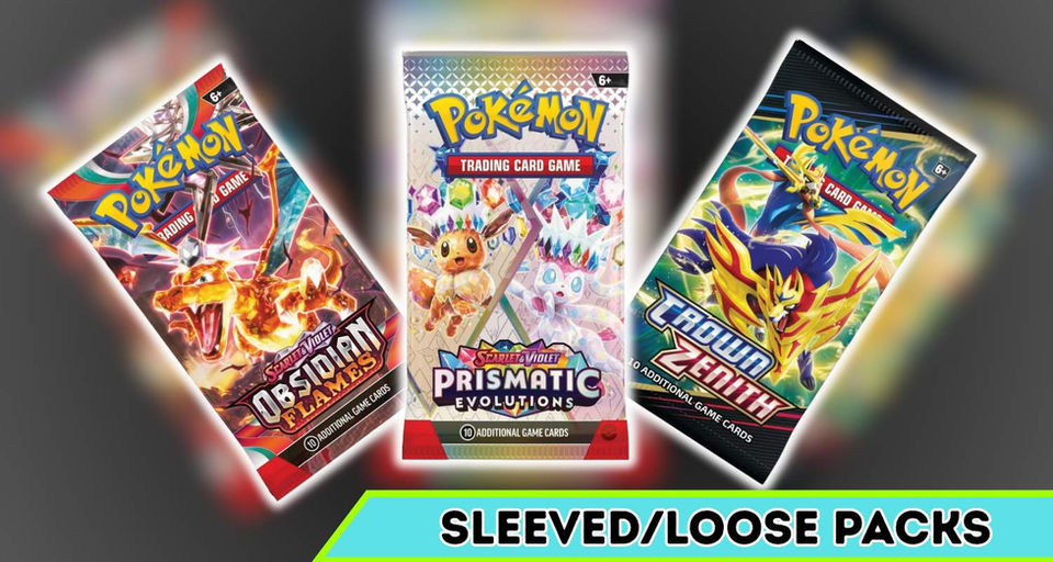 pokemon booster sleeved loose packs