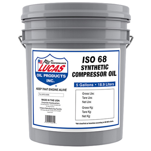 SYNTHETIC COMPRESSOR OIL ISO 68 KRUE Industrial