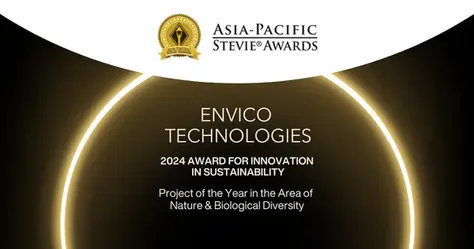 Envico Wins Asia-Pacific Stevie Award for Drone Baiting Technology