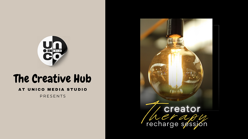 Creator Therapy Recharge Session
