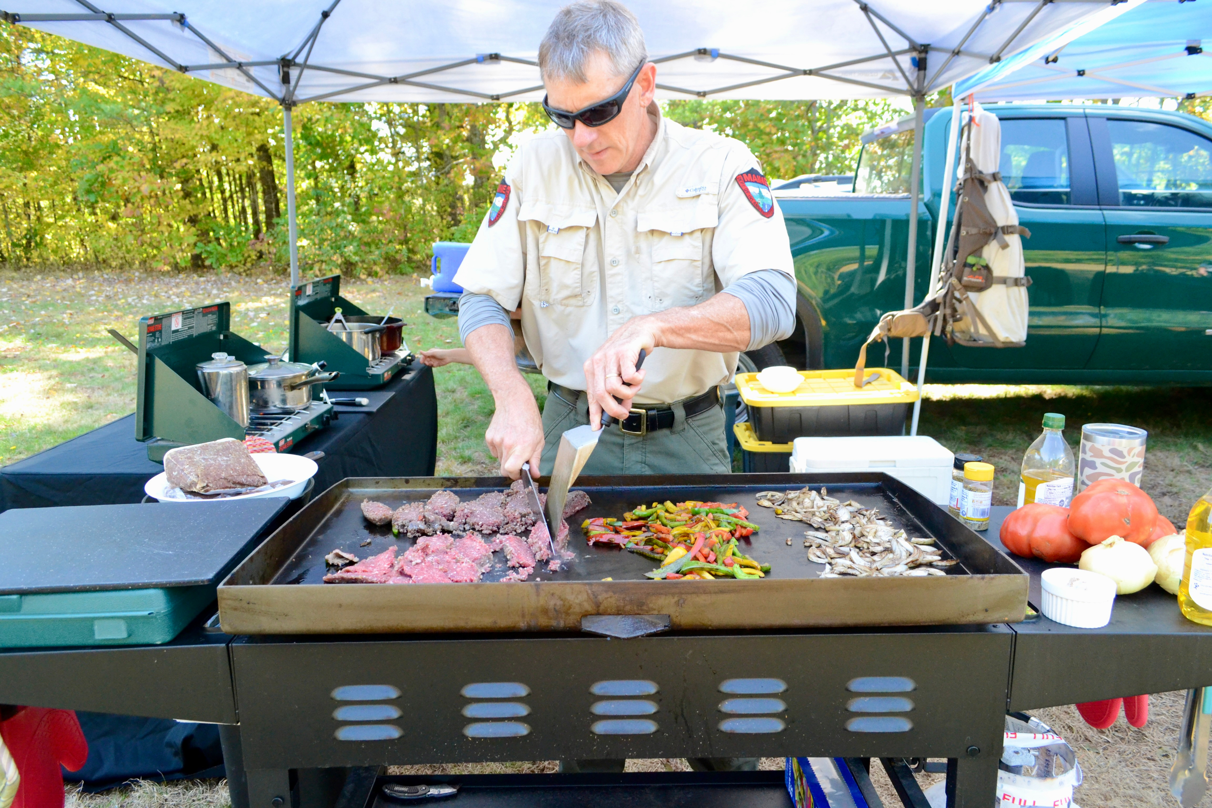 Hunter Making Food Hunting For Food | MAHOOSUC LAND TRUST
