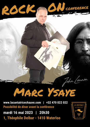 Conférence sur l'histoire du Rock et John Lennon