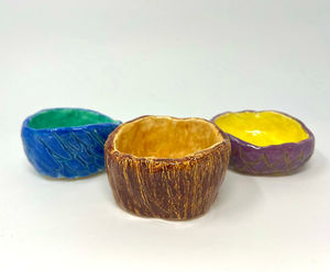 Nature Themed Pinch Pots