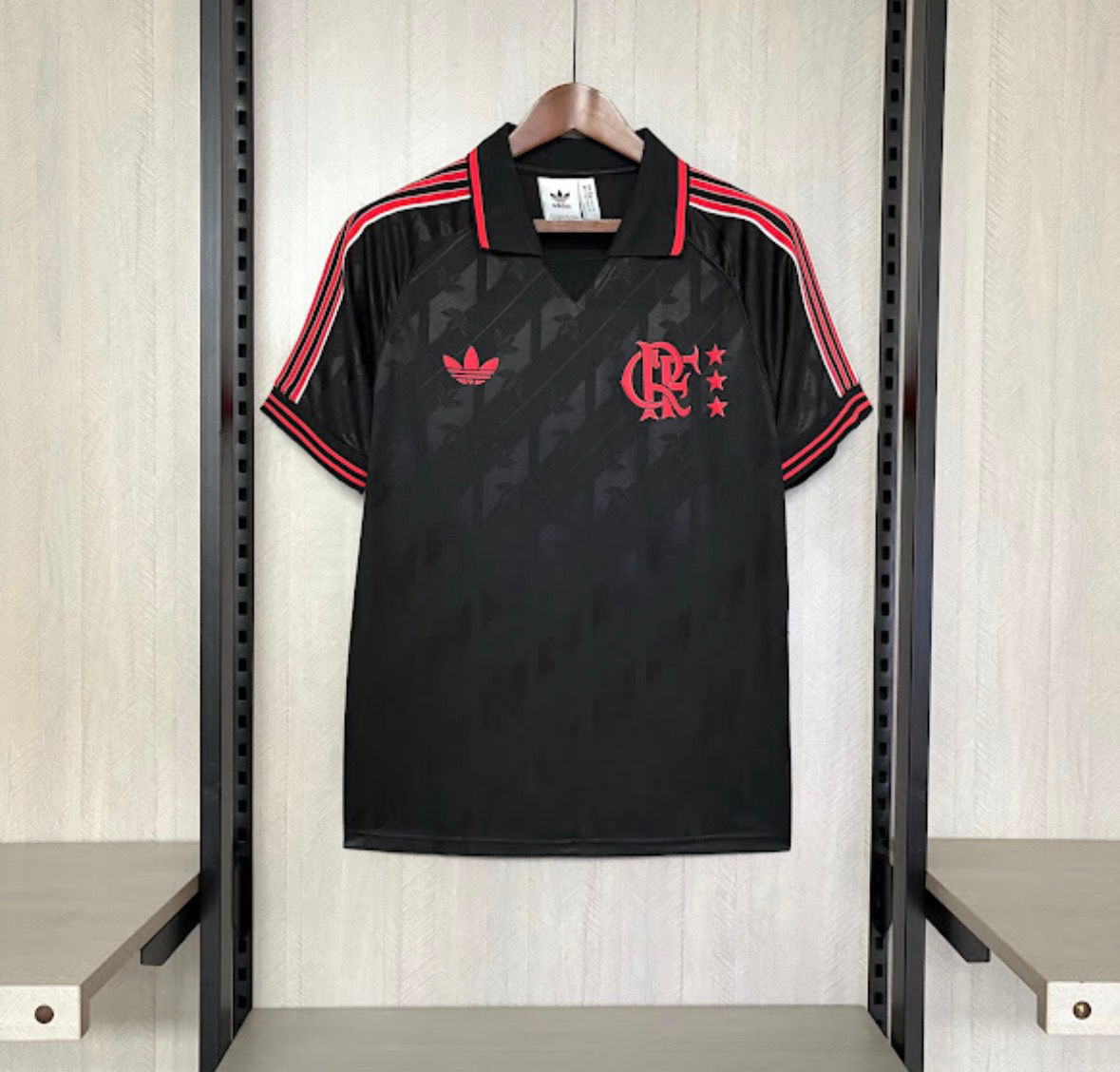 Camisa Flamengo Lifestyle Black 25/26 - Torcedor