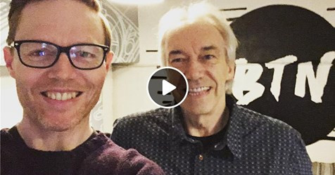 In conversation with Jim Lister of Brighton radio station 1BTN.