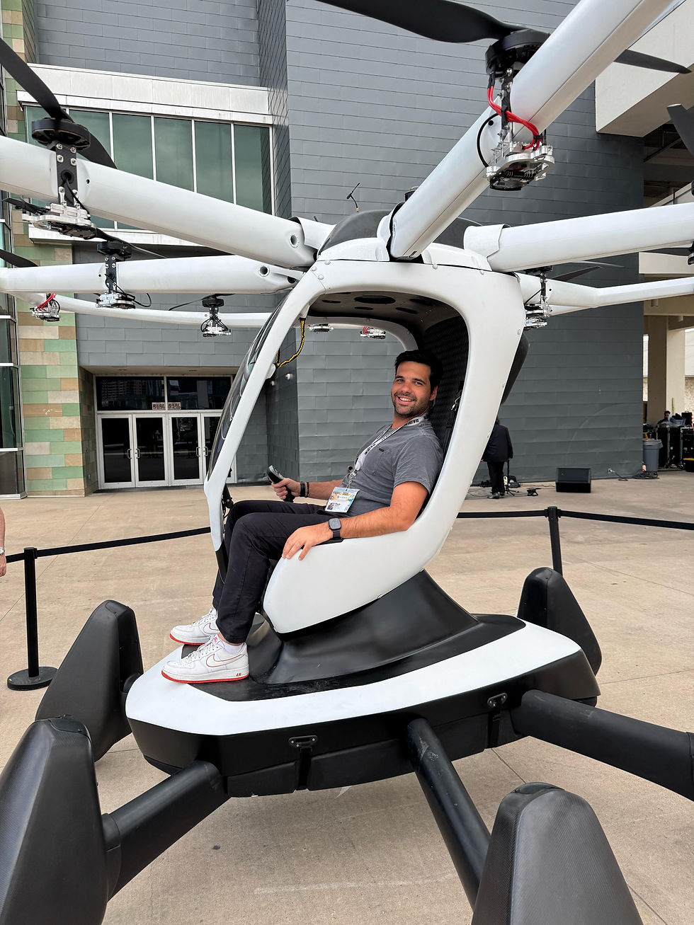 (eVTOL da empresa HEXA)