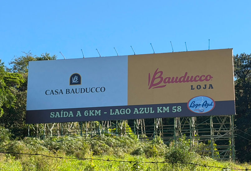 Mídia em Rodovias Bauducco Loja