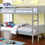 Thumbnail: Furniture of America Annette Gray Twin over Twin Bunk Bed