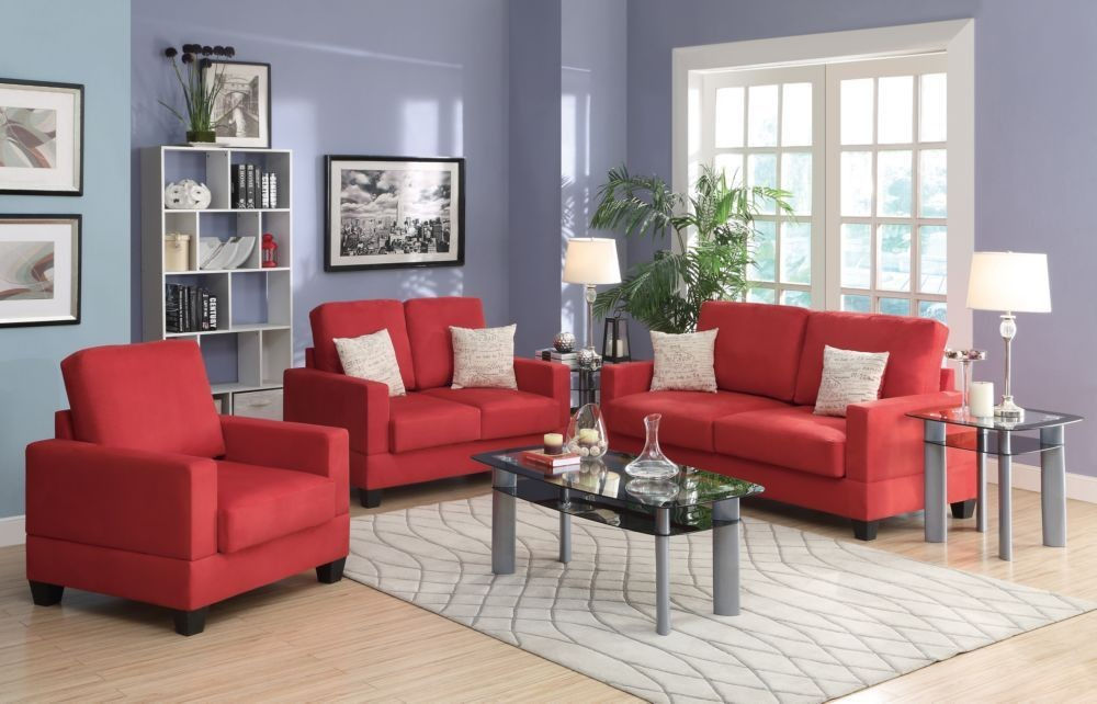 F7913 3-Pcs Sofa Set, LIVING ROOM SET