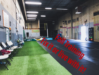 Fall Training: Fix it or Live with it!