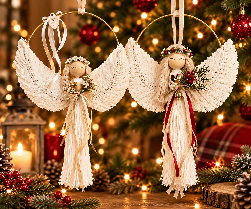 Christmas Macramé Angels Workshop