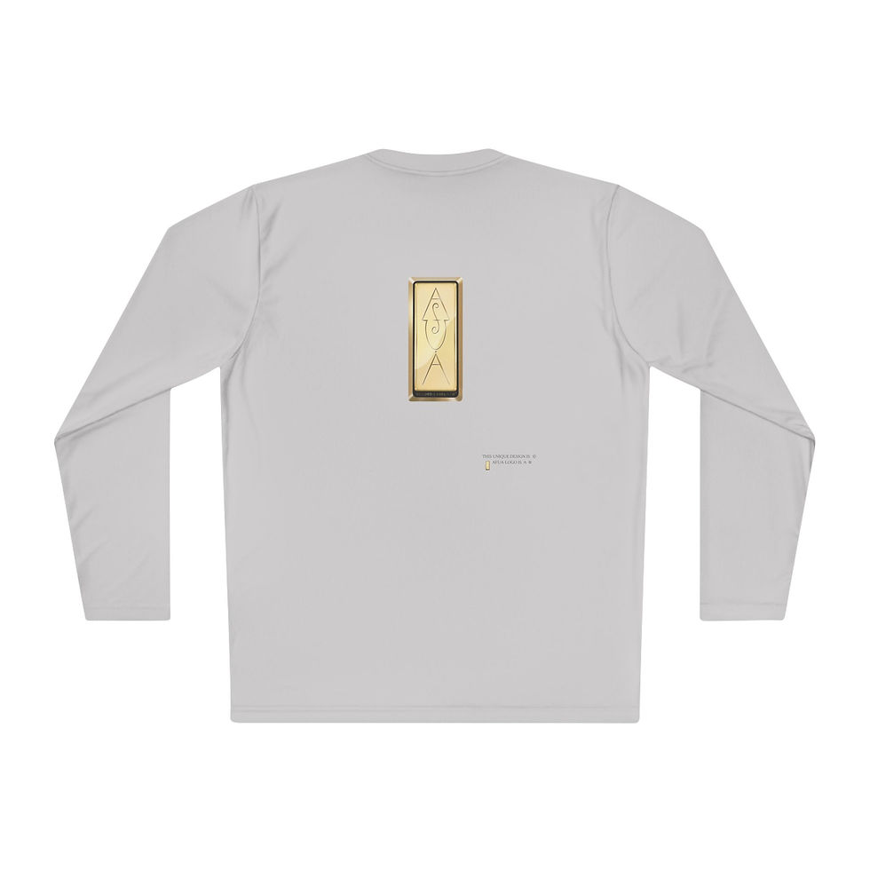 Thumbnail: Broken System Unisex Lightweight Long Sleeve Tee - Trendy Graphic Tee,