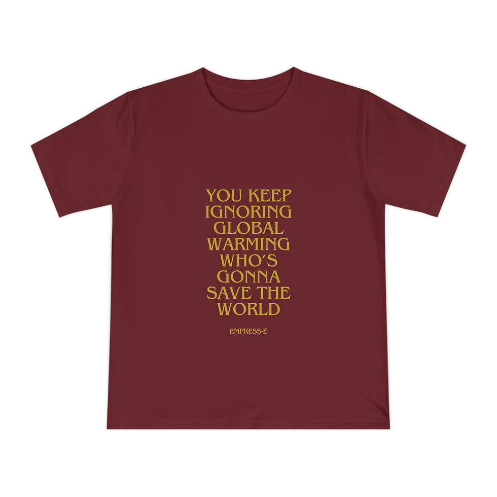 Thumbnail: T-Shirt - GLOBAL WARMING TIME IS TICKING