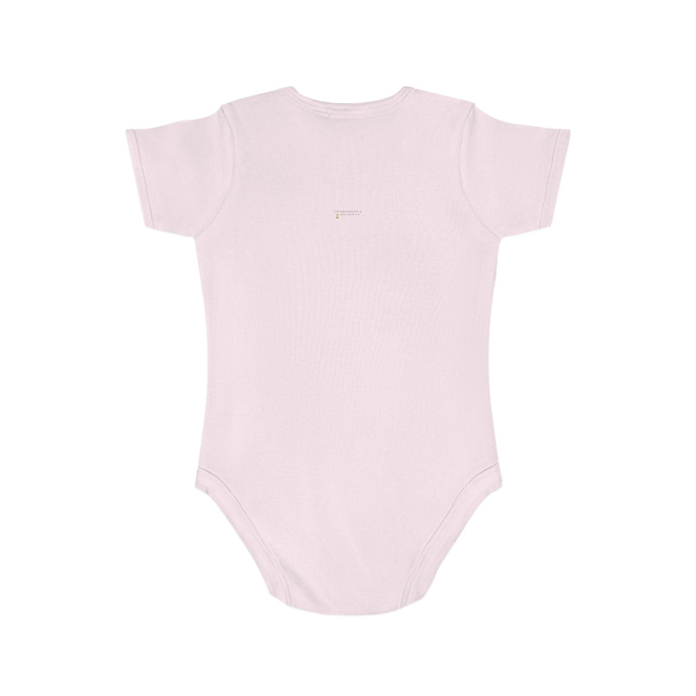 Thumbnail: Short Sleeve Baby Bodysuit : LIVE LIFE LOVE