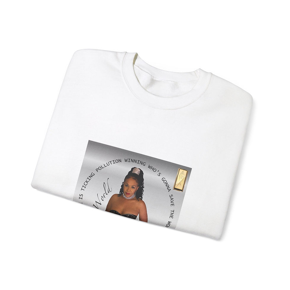 Thumbnail: Crewneck Sweatshirt - Save the World - Global Warming