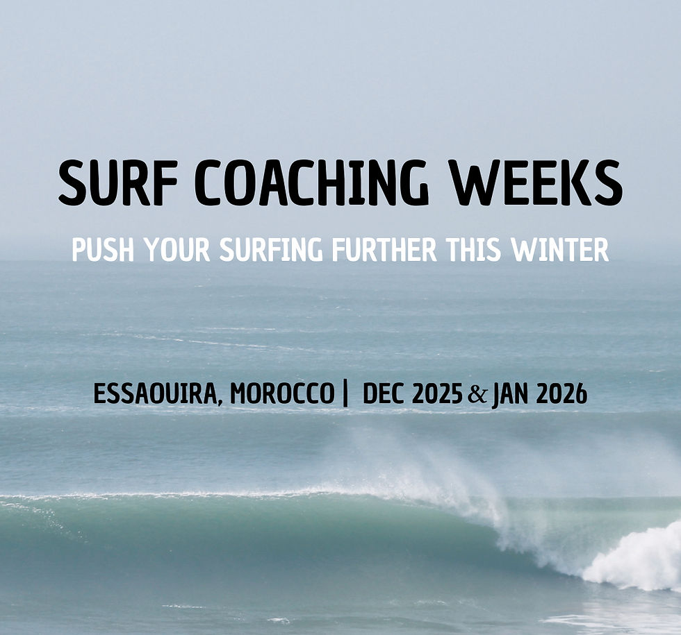 Surf Coaching Week 1: Dec 7-13