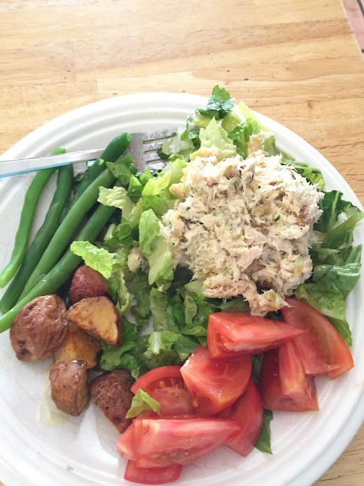 tuna niçoise, tuna salad, tuna, salad, healthy salad
