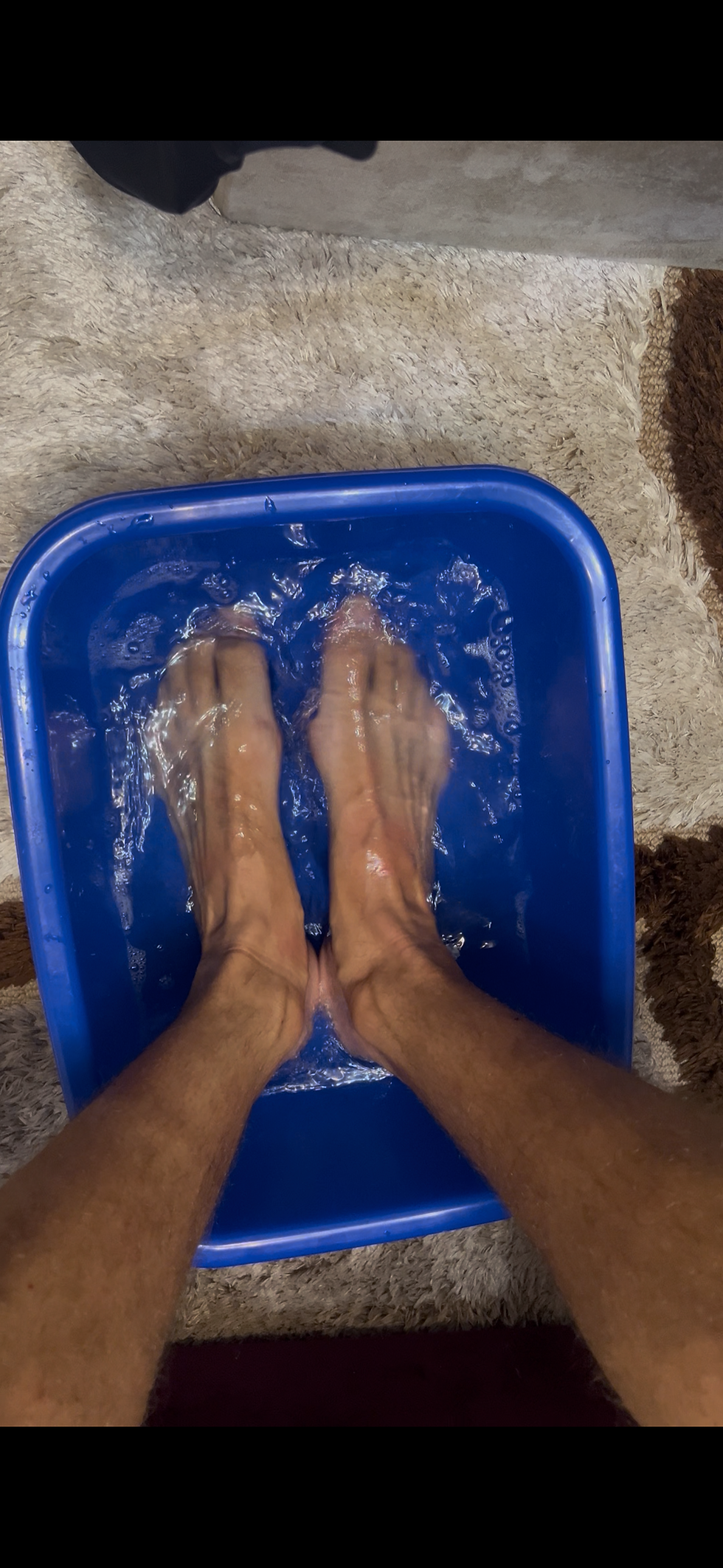 Thumbnail: VID1 - Nikola takes care of his size 16 US feet after basketball practice 