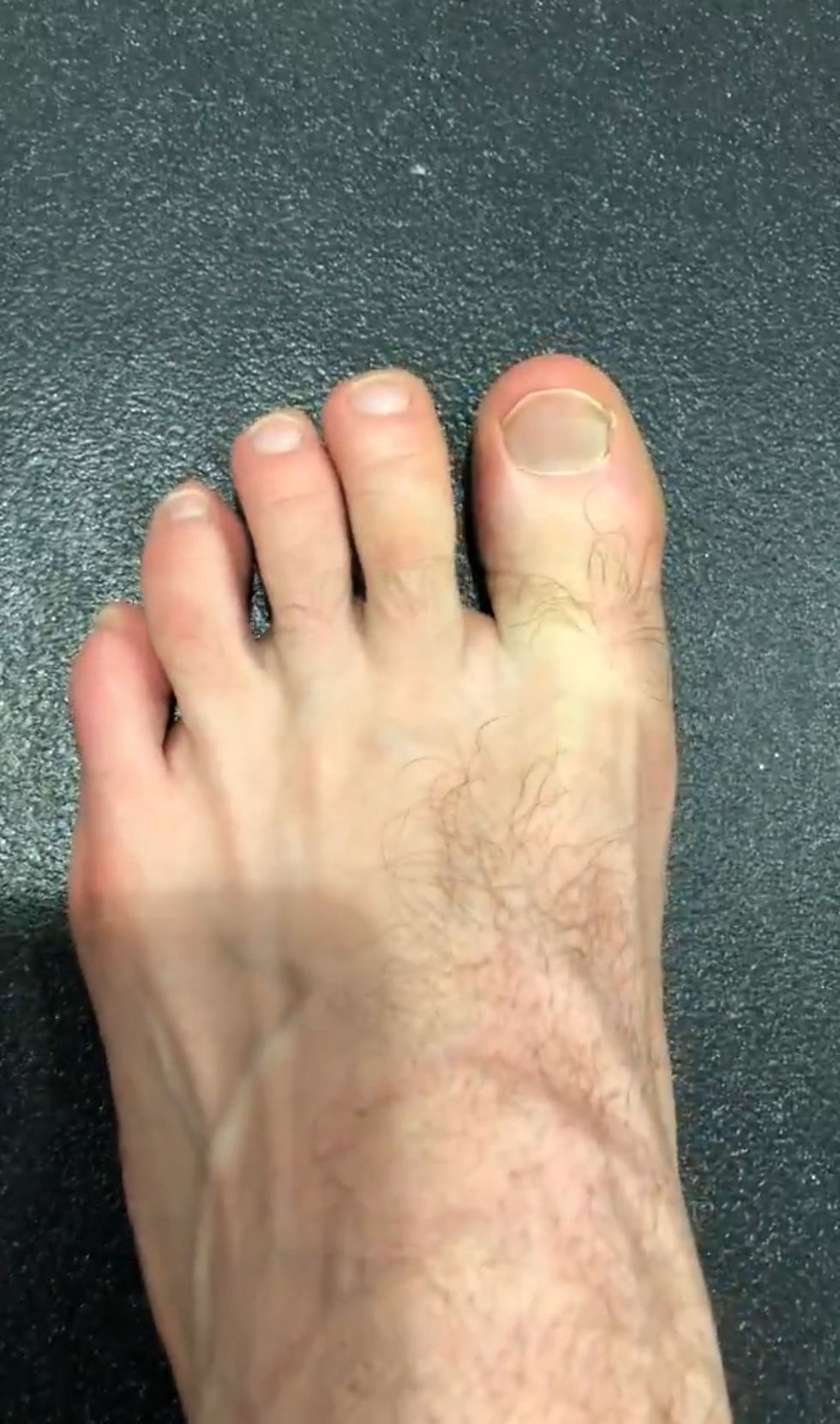 Thumbnail: Tony shows his sweaty socks and size 15 US feet after basketball practice