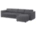 alt="4-seat fabric sofa cleaning in Marbella living room"